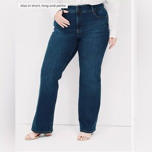 NWT Lane Bryant T3 Boot Cut Jeans, 14 Tall, Blue